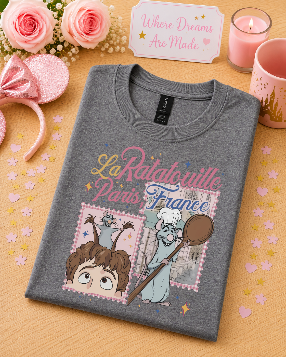 Paris Chef Rat T-Shirt