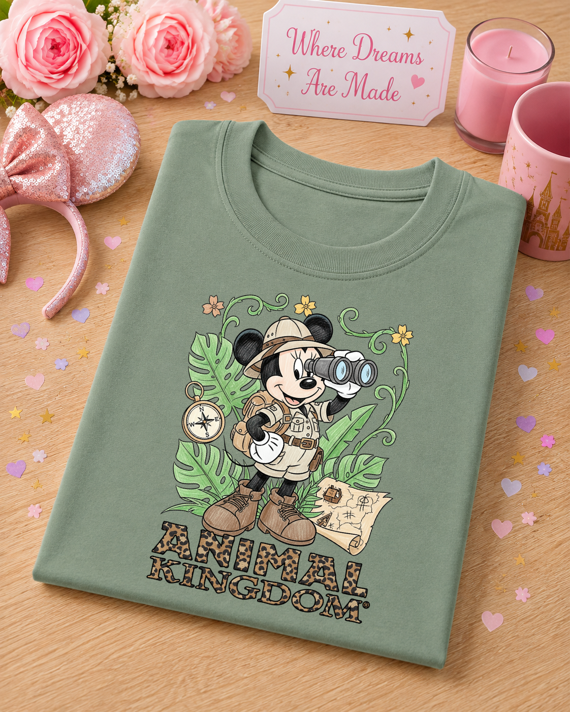 Safari Boy Mouse T Shirt
