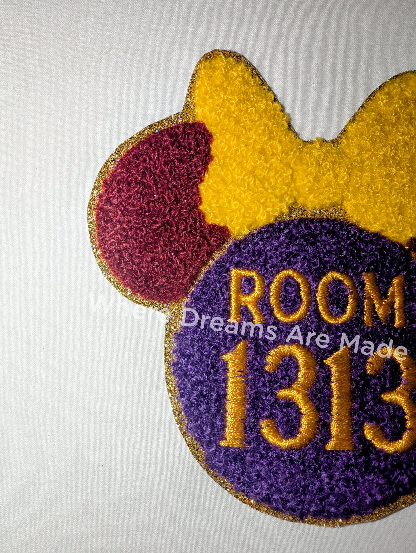 Room 1313 Mouse Ears Chenille & Embroidered Patch