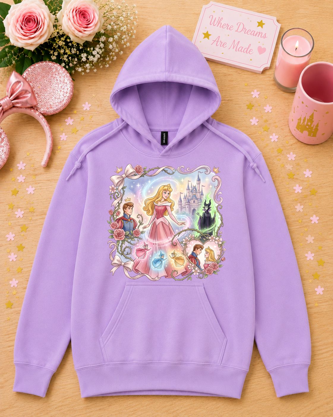 Enchanted Princess Hoodie β Fairytale Princess & Castle Inspired Hoodie