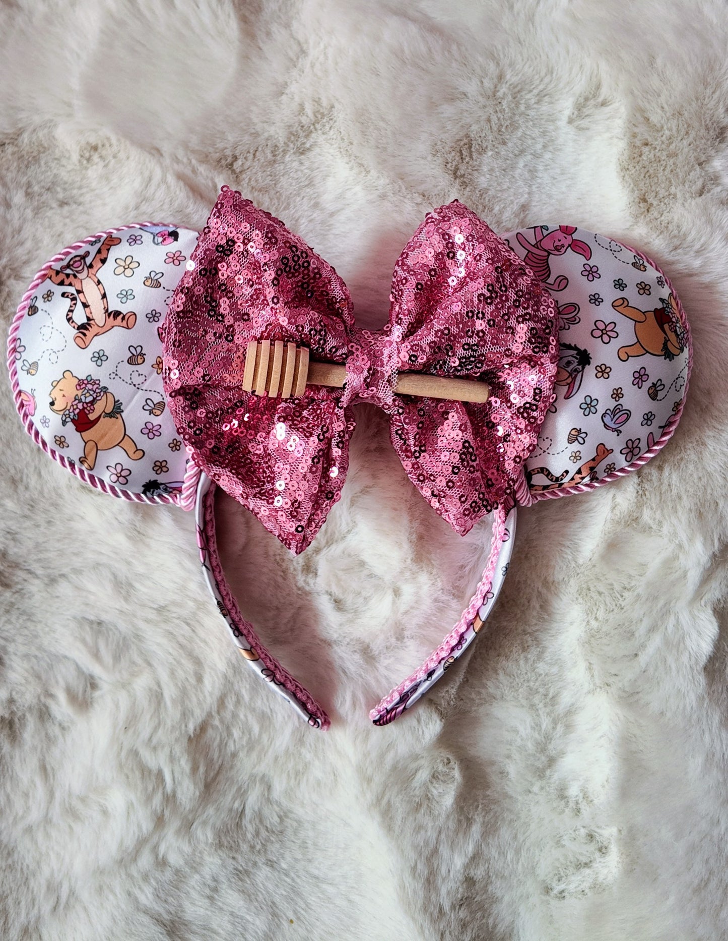 Pink Winnie The Pooh Minnie Ears