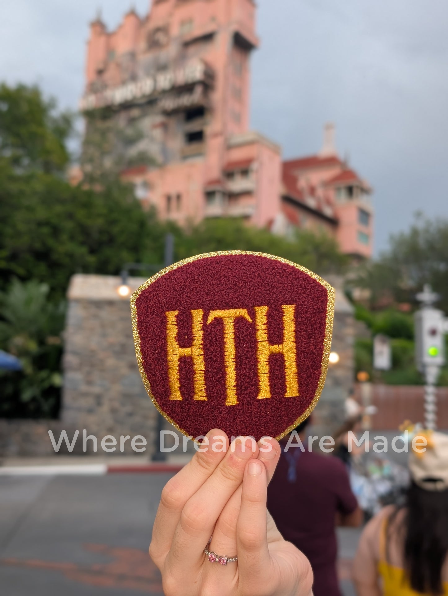 Spooky Hotel Halloween Patch