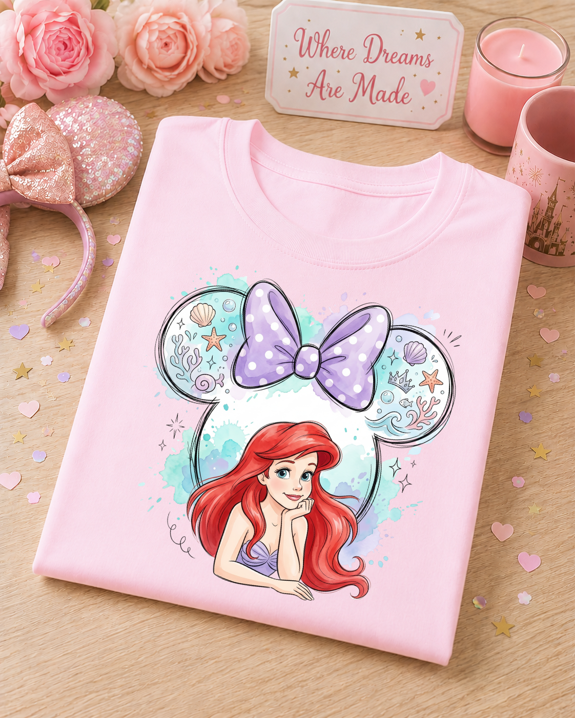 Mermaid Princess T Shirt
