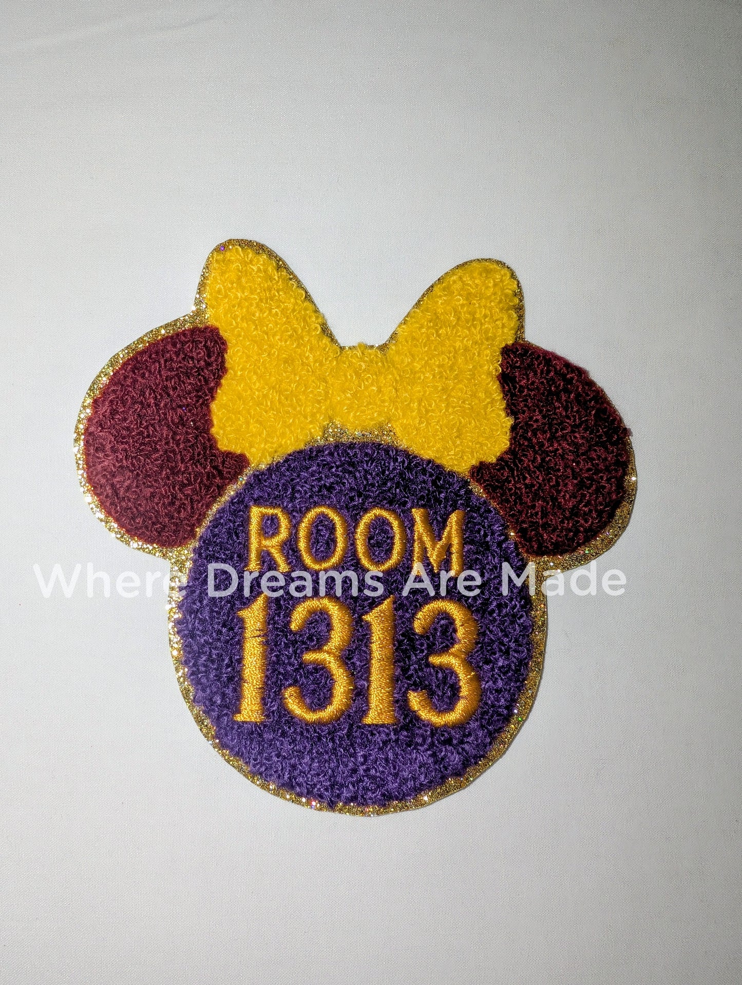 Room 1313 Mouse Ears Chenille & Embroidered Patch
