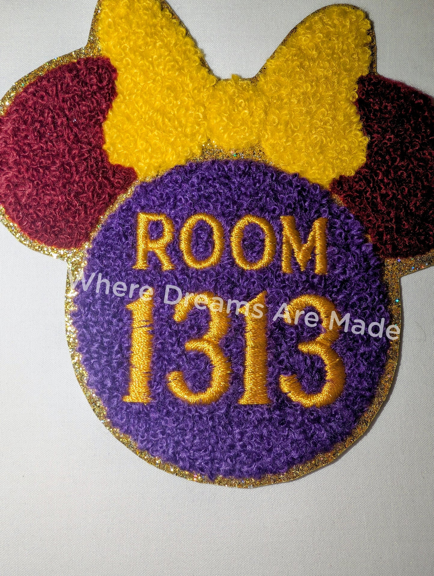 Room 1313 Mouse Ears Chenille & Embroidered Patch