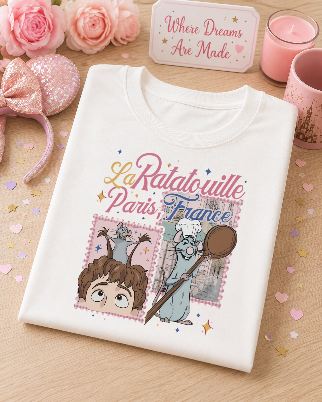 Paris Chef Rat T-Shirt