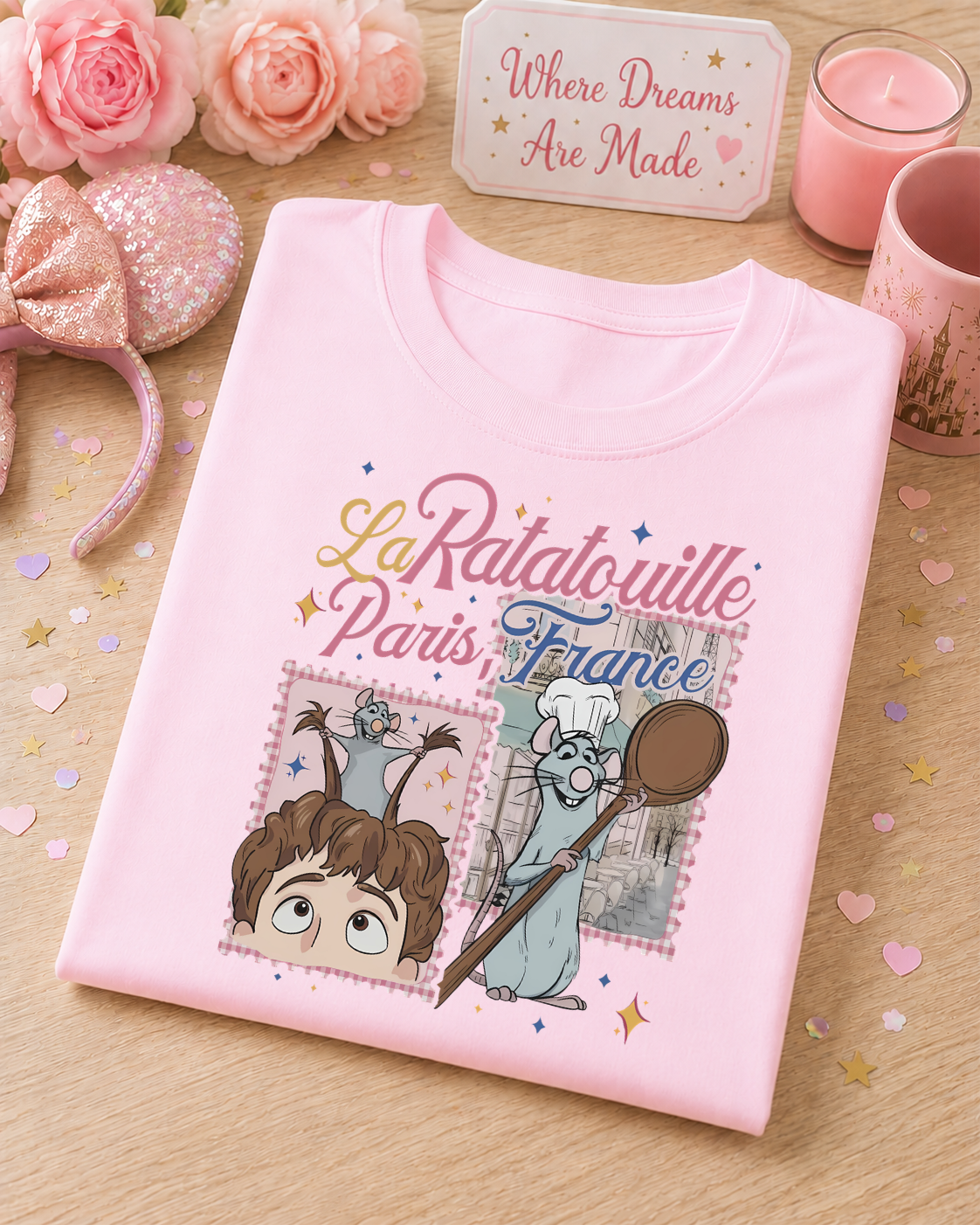 Paris Chef Rat T-Shirt