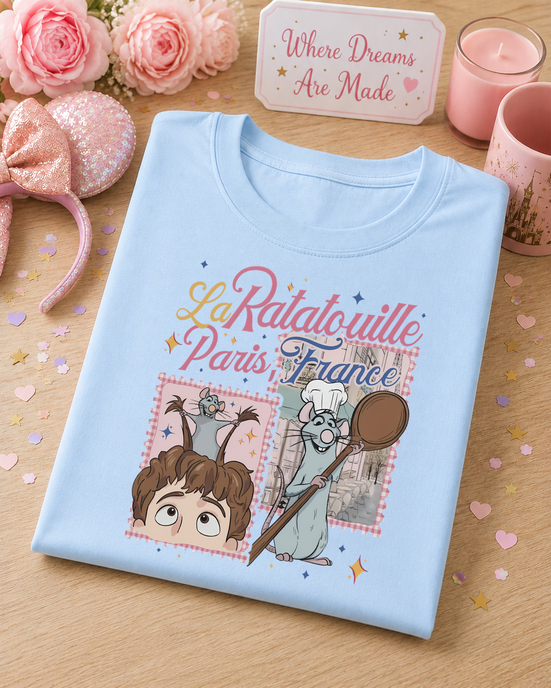 Paris Chef Rat T-Shirt