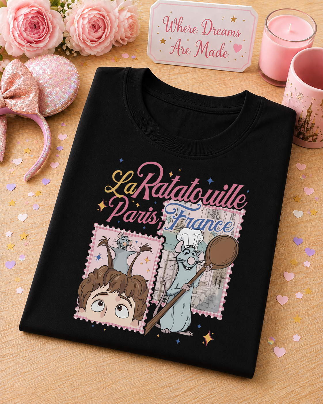 Paris Chef Rat T-Shirt