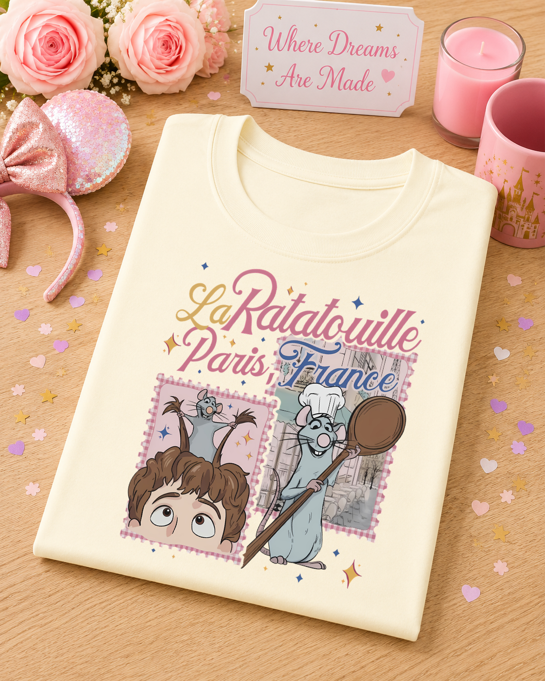Paris Chef Rat T-Shirt