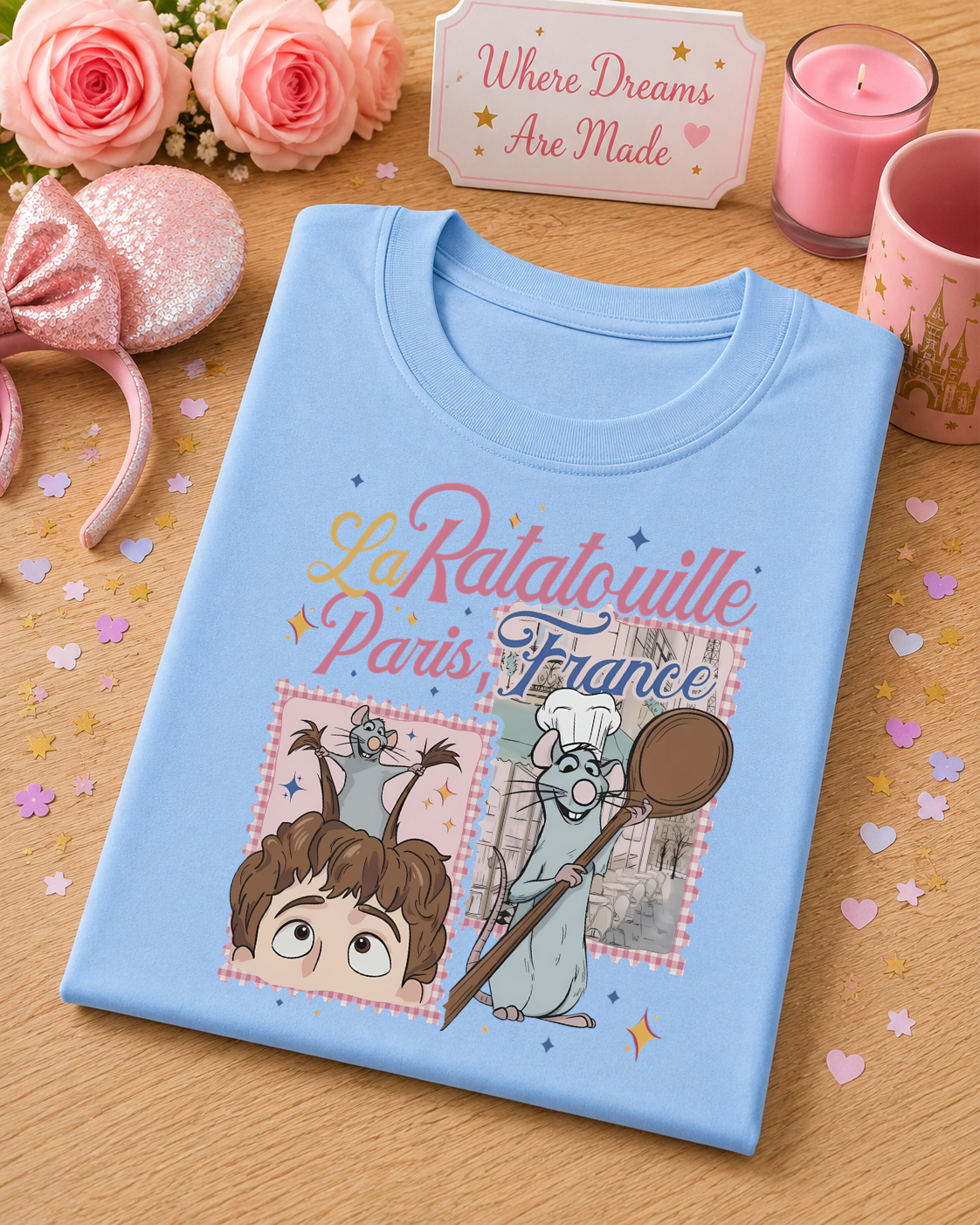 Paris Chef Rat T-Shirt