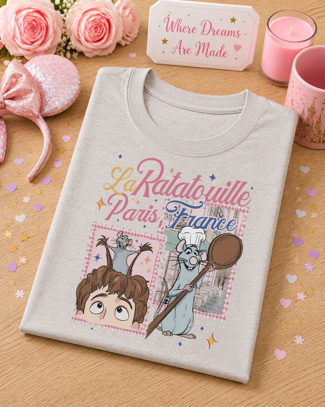 Paris Chef Rat T-Shirt