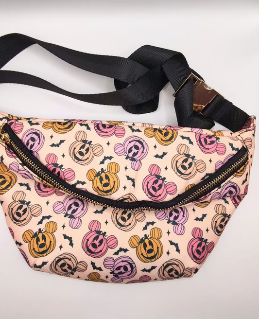 Mickey Pumpkin Halloween Bum Bag – Disney Theme Park Bag