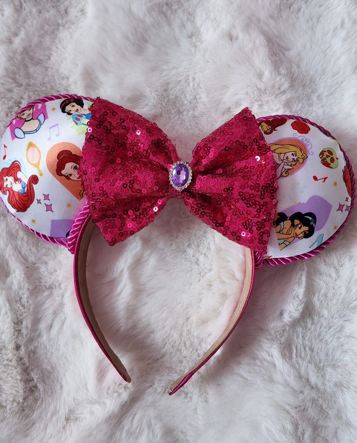 Pink Princess Mouse Ears