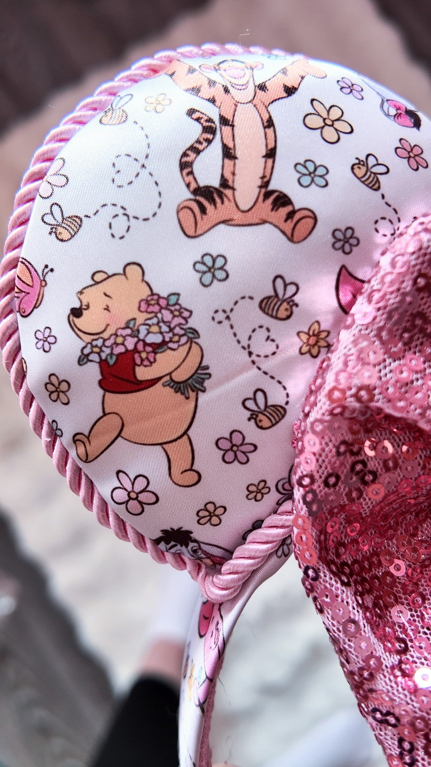Pink Winnie The Pooh Minnie Ears