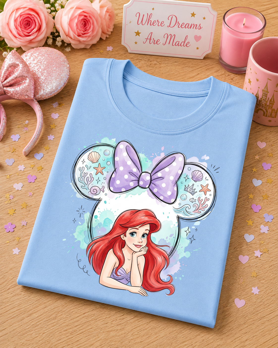 Mermaid Princess T Shirt