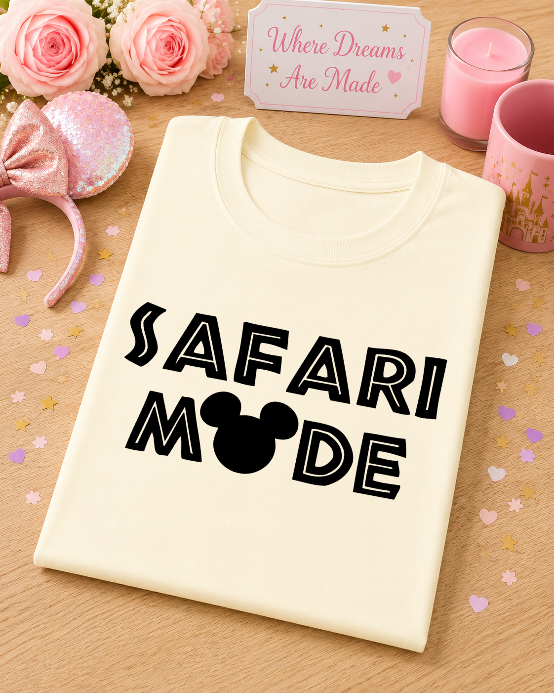 Safari Mode T-Shirt – Theme Park Adventure Tee