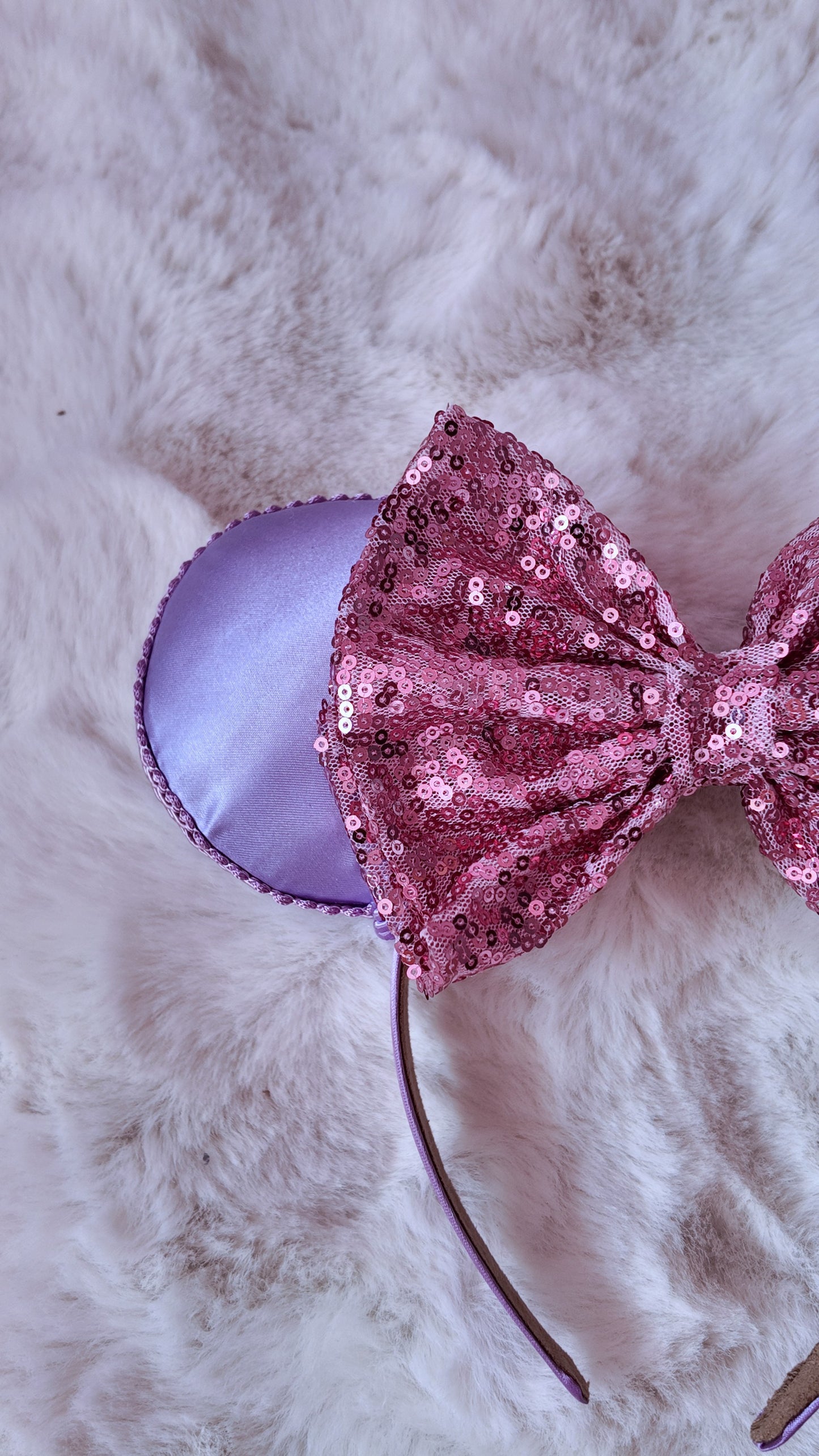 Daisy Duck Inspired Minnie Ears