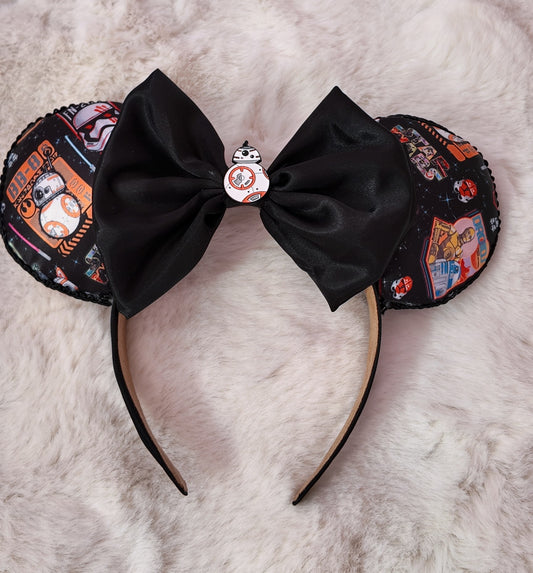 Black Galaxy Minnie Ears