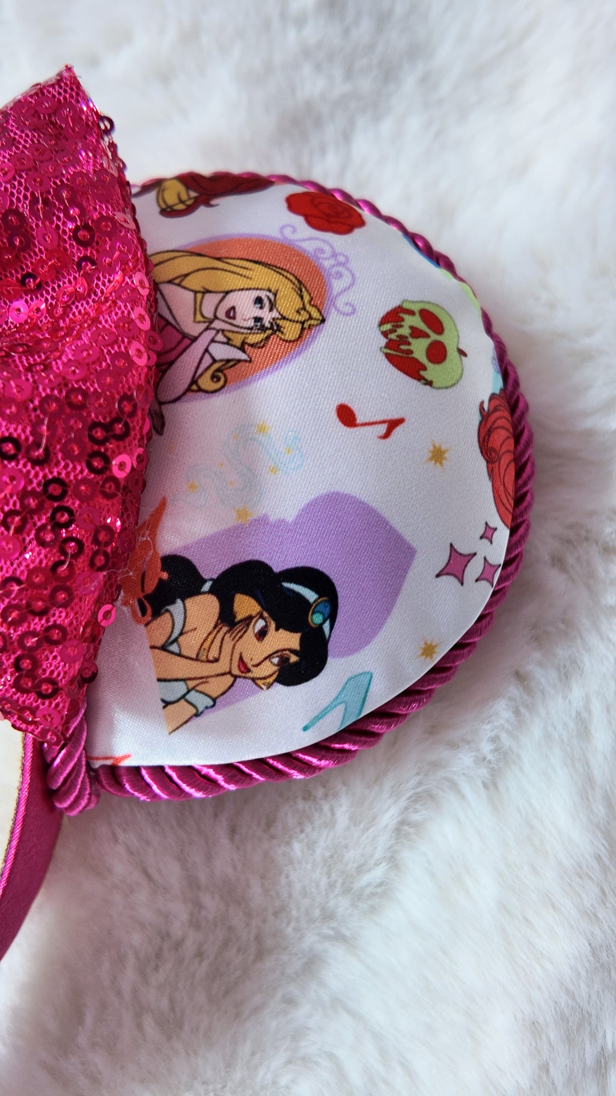 Pink Princess Mouse Ears