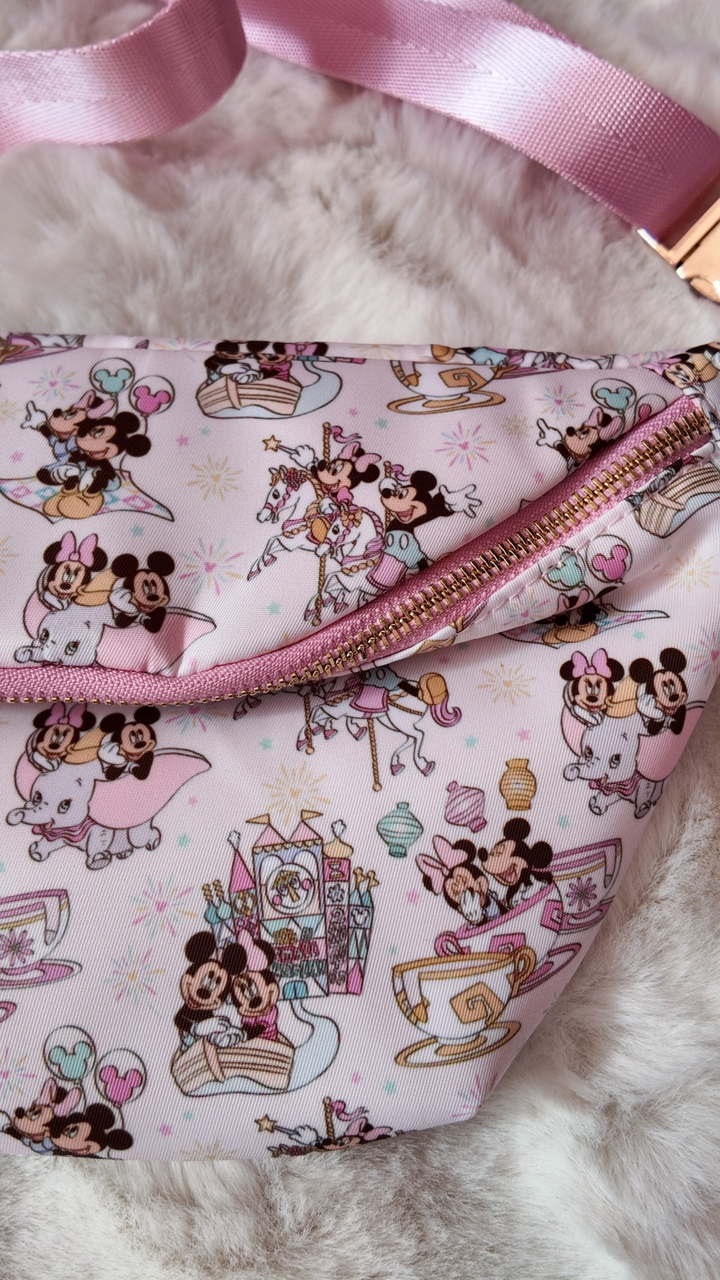 Pink Magic Kingdom Fanny Pack, Bum Bag