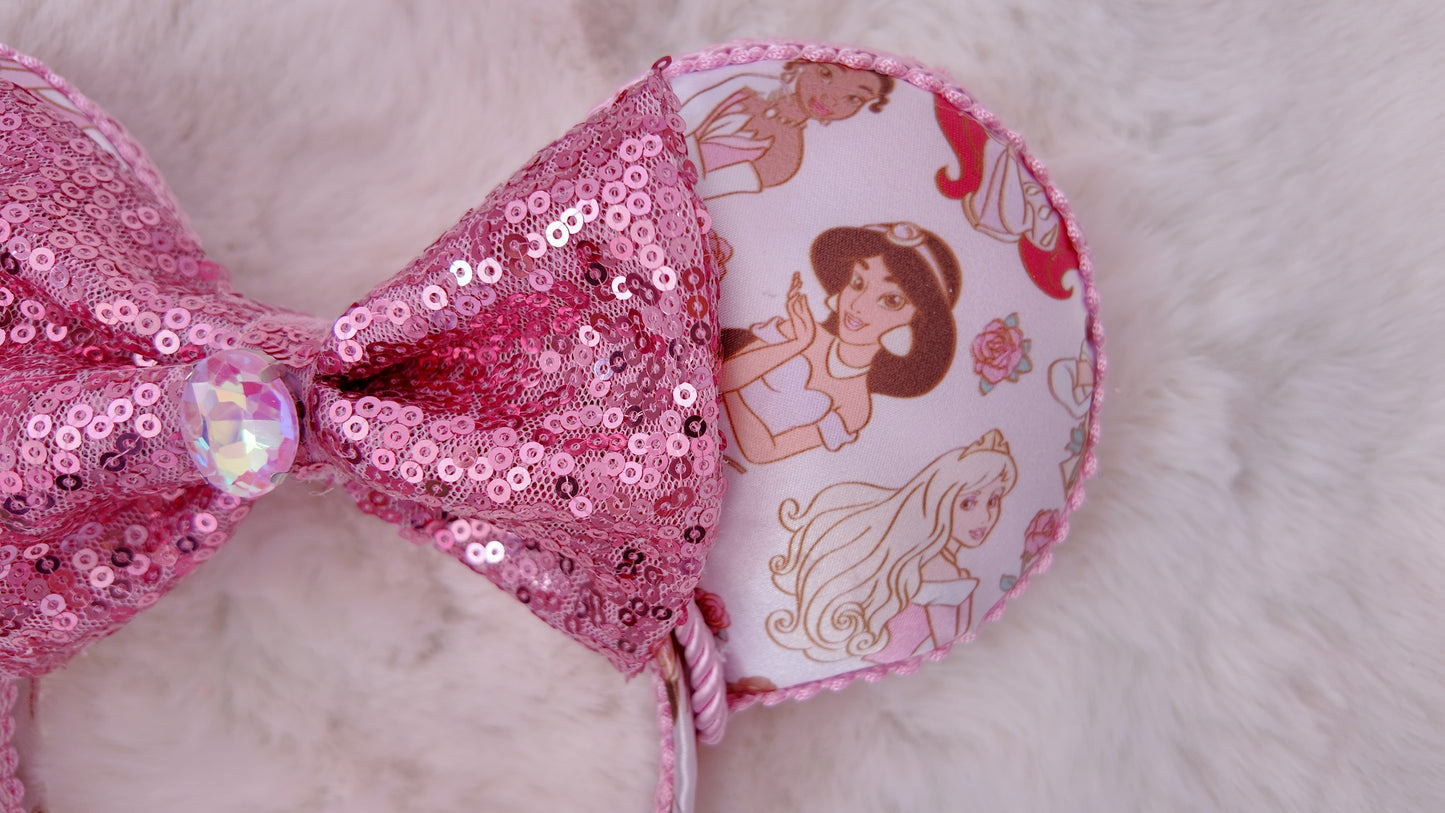 Princess Inspired Minnie Ears Headband