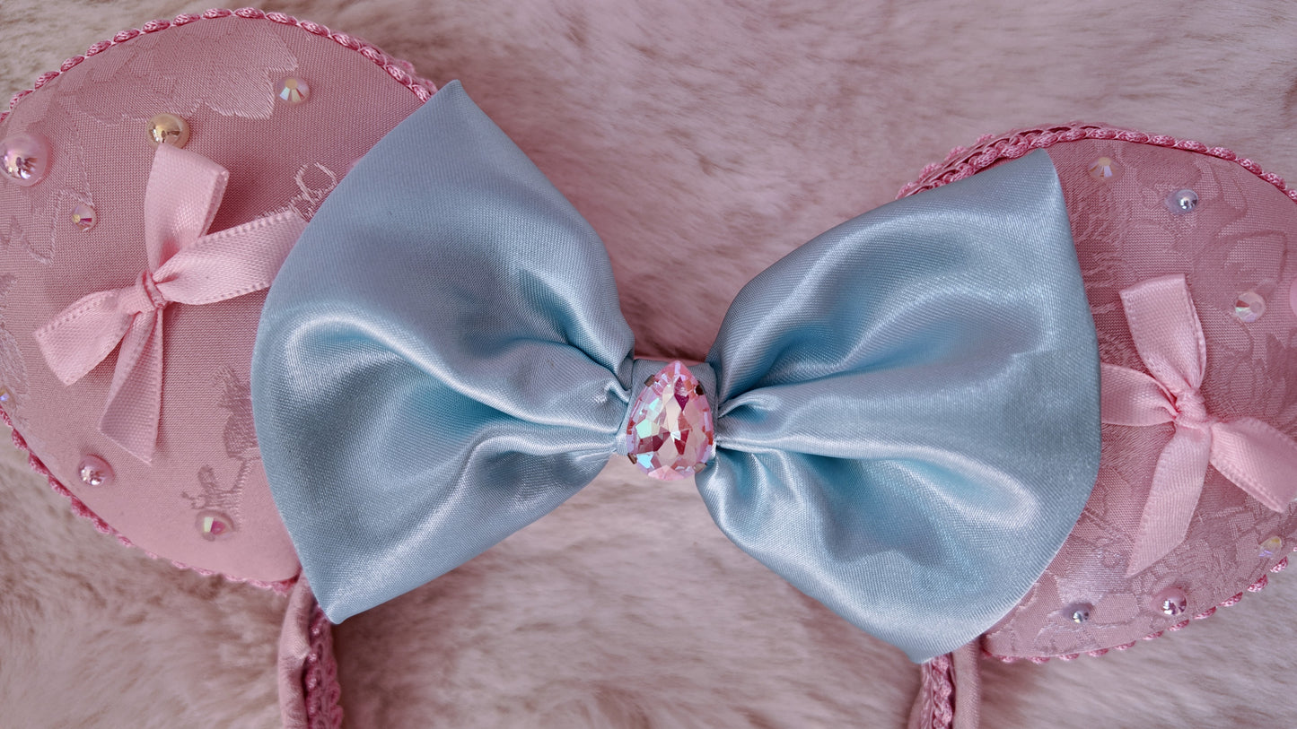 Cinderella Inspired Minnie Ears Headband