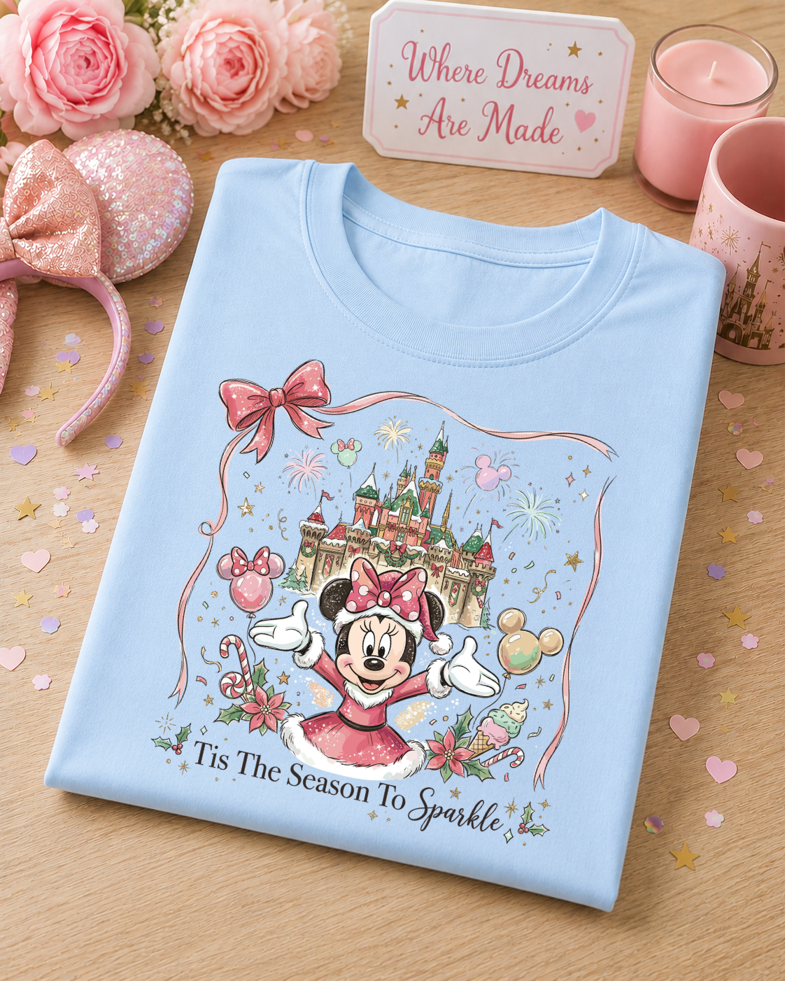 Tis The Season To Sparkle Mouse T Shirt