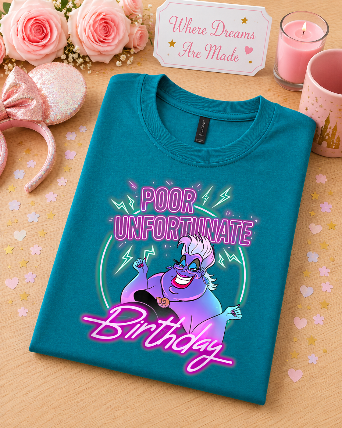 Poor Unfortunate Birthday, Sea Witch T Shirt