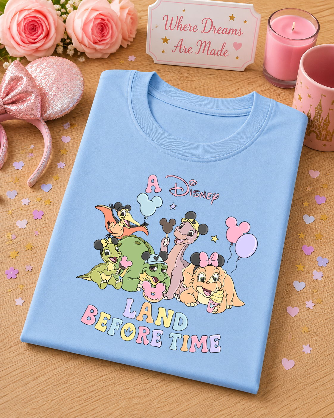Cute Dinosaur T-Shirt – Prehistoric Theme Park Inspired Shirt