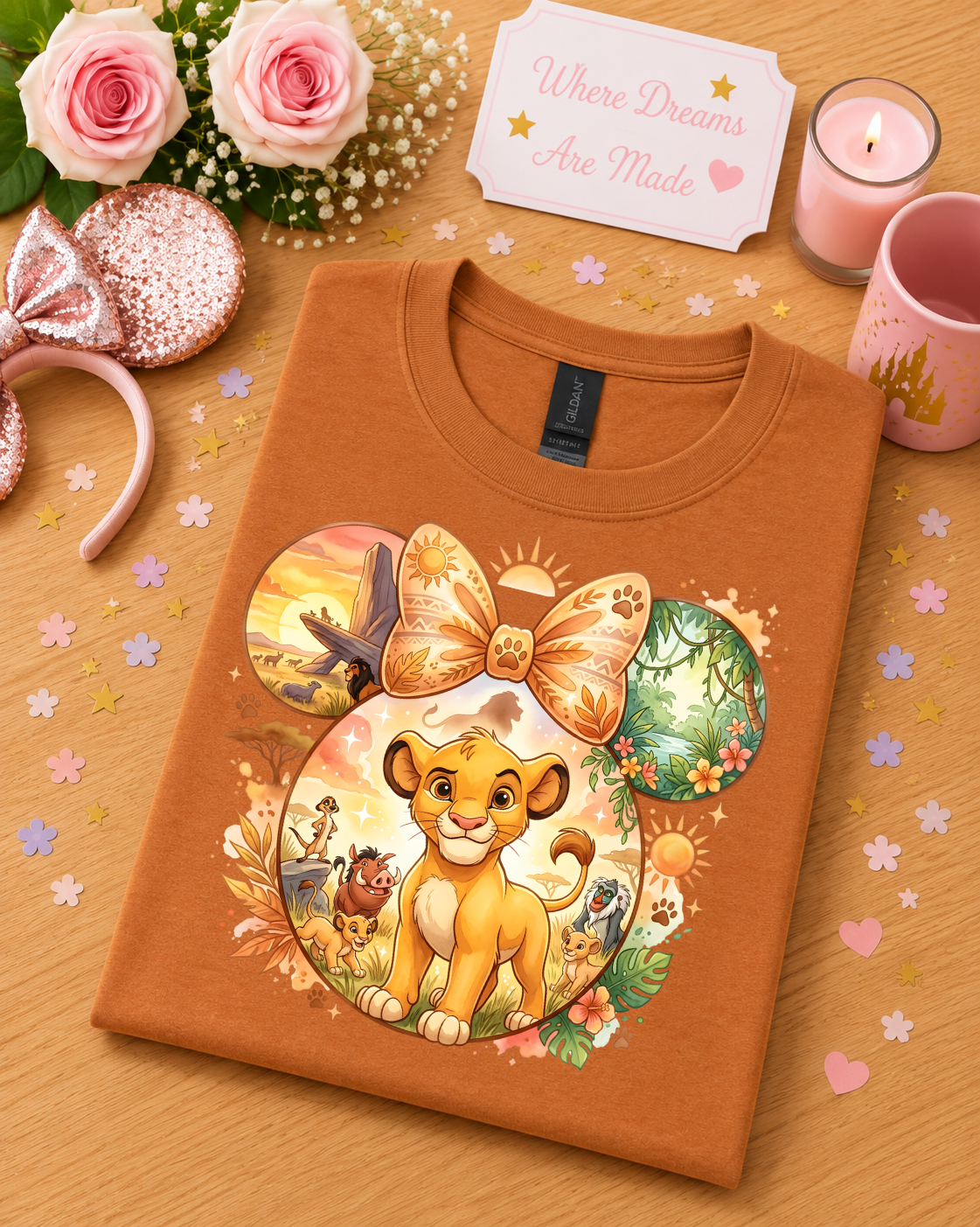 Safari Lion T-Shirt – Savannah Friends & Adventure Design