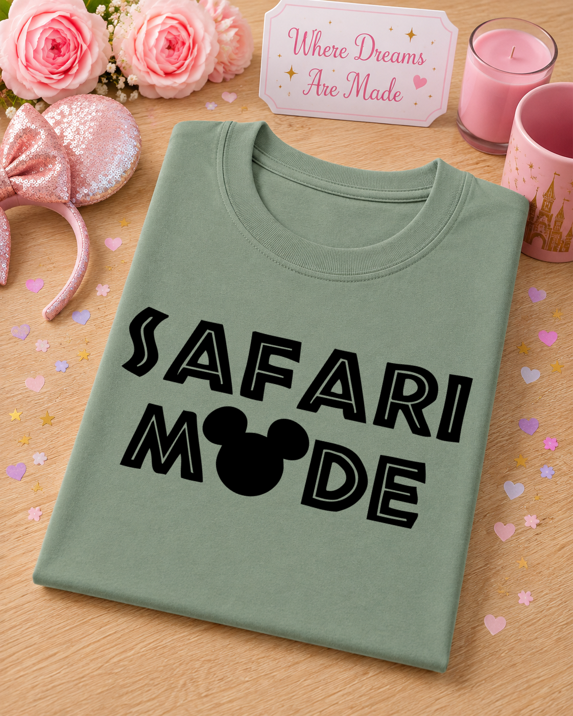 Safari Mode T-Shirt – Theme Park Adventure Tee