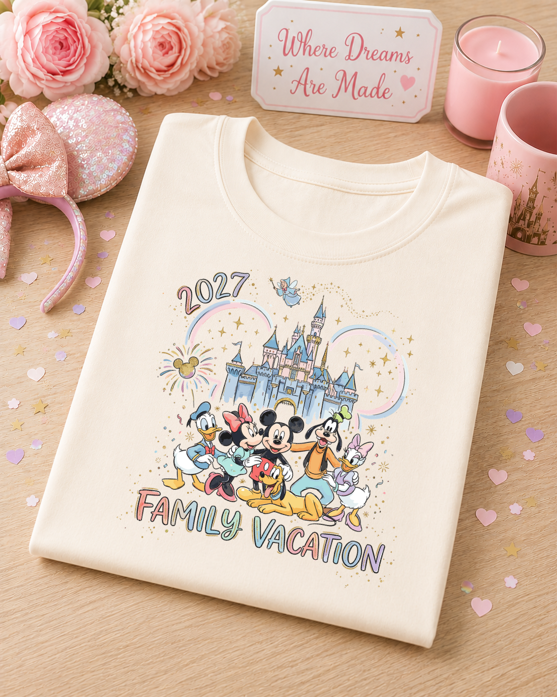 2027 Family Vacation T Shirt