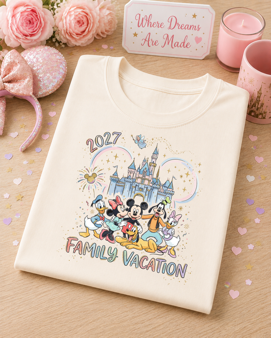2027 Family Vacation T Shirt