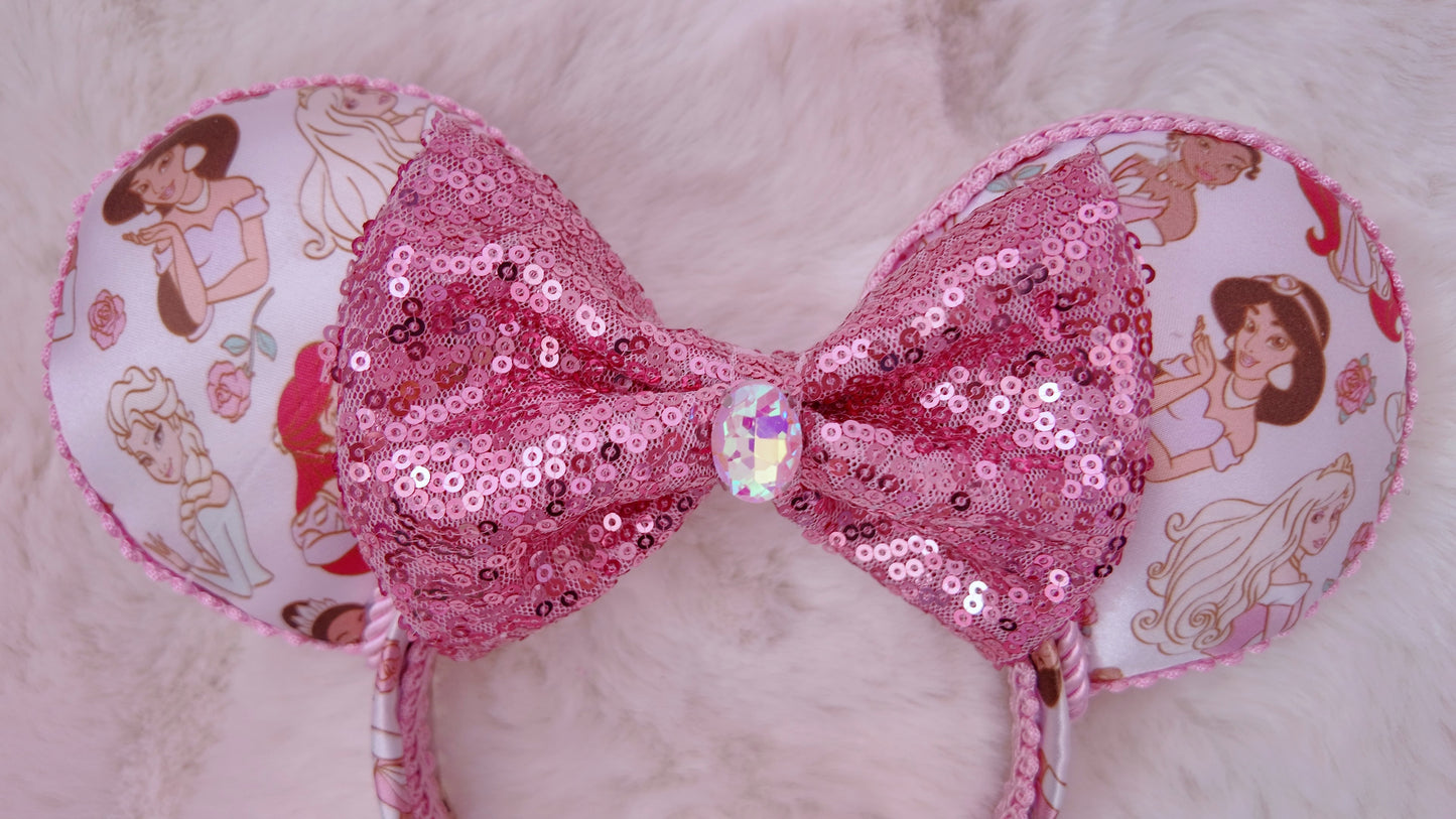 Princess Inspired Minnie Ears Headband