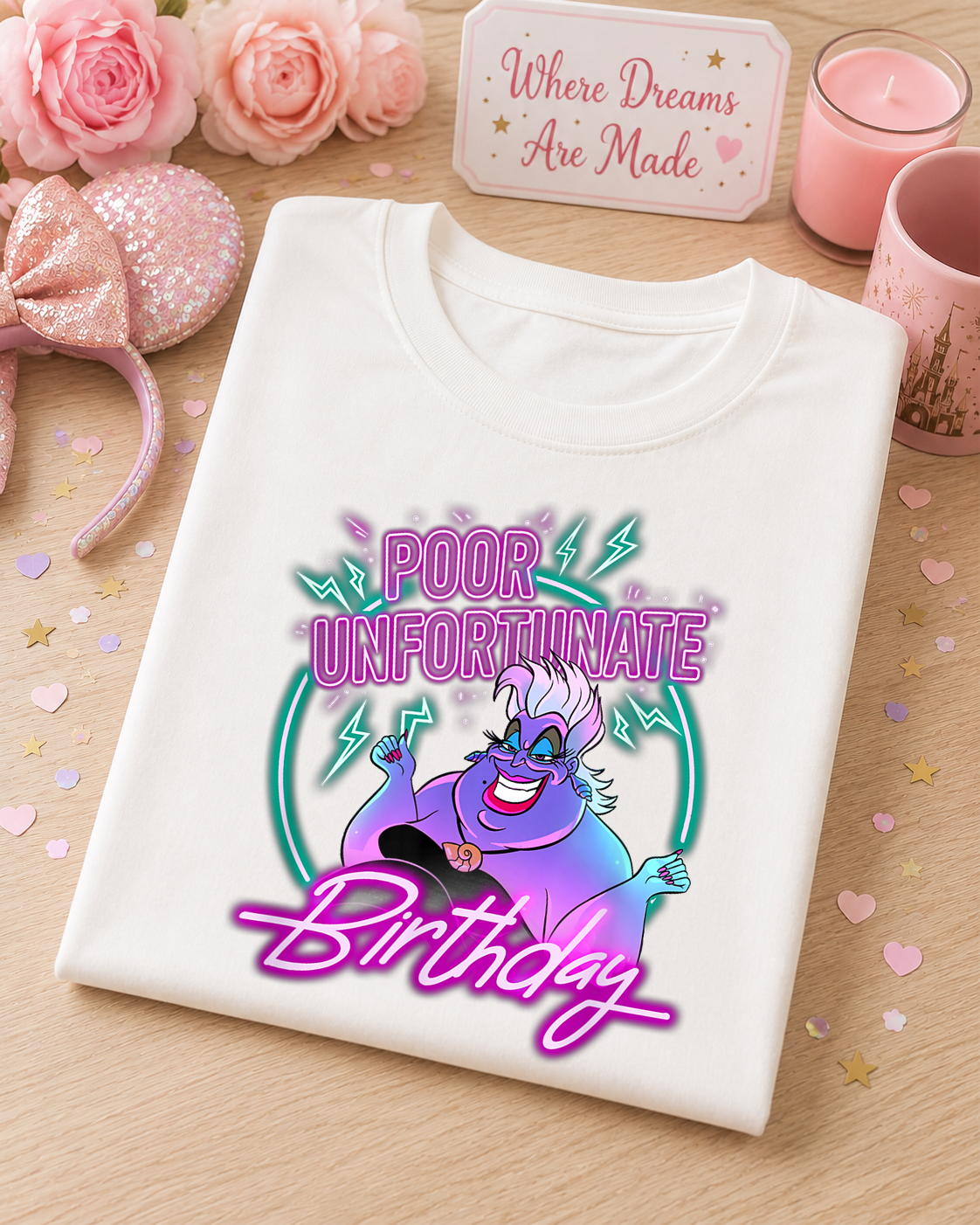 Poor Unfortunate Birthday, Sea Witch T Shirt