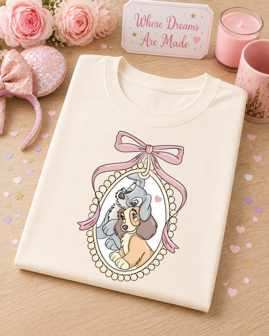 Romantic Puppy T Shirt