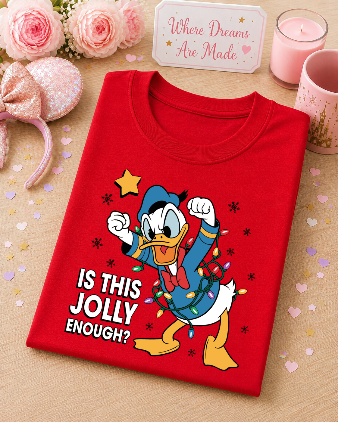 "Is This Jolly Enough" Duck T Shirt