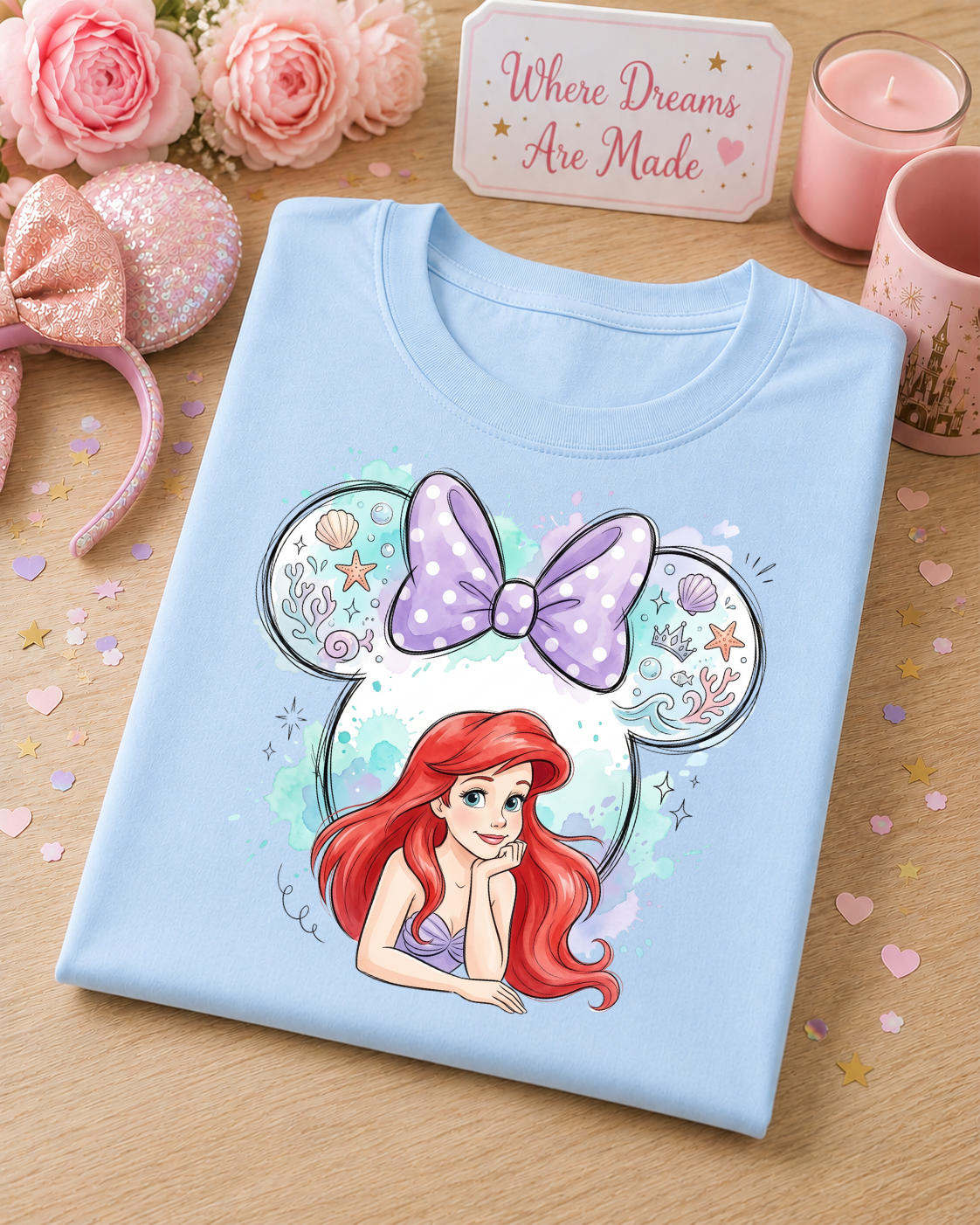 Mermaid Princess T Shirt