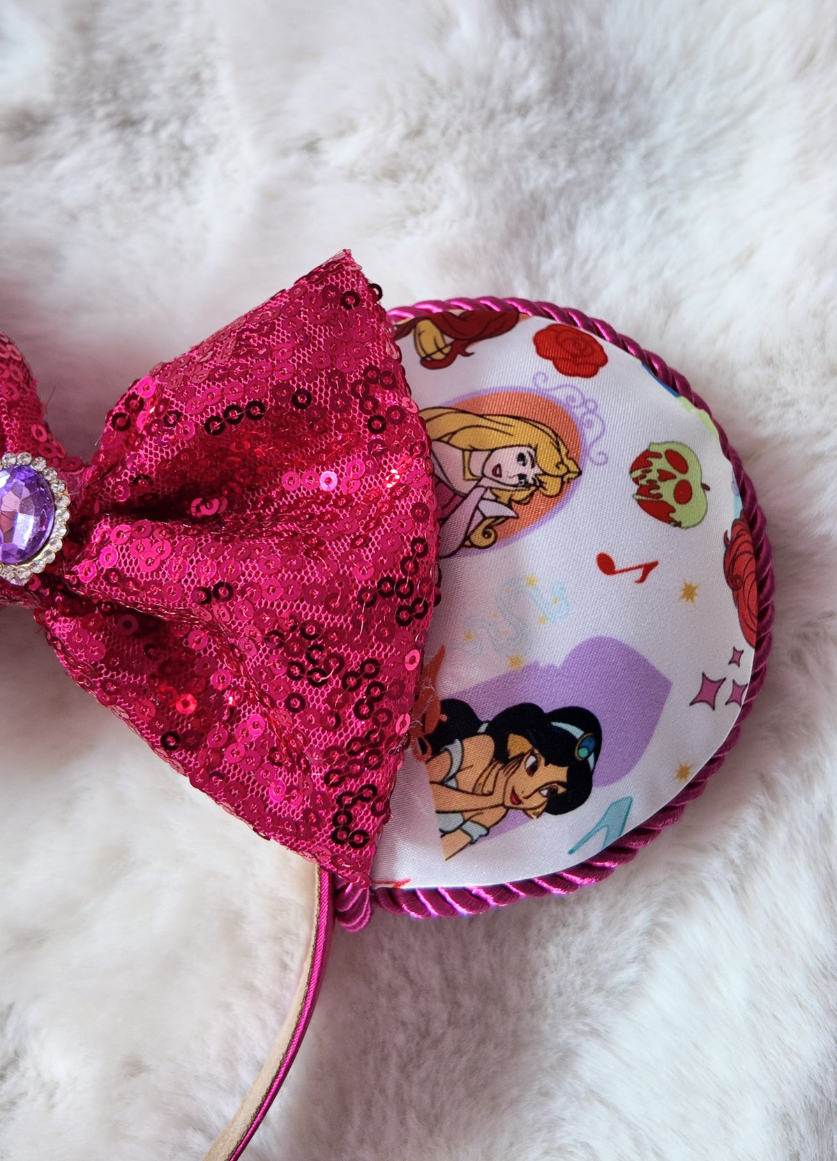 Pink Princess Mouse Ears