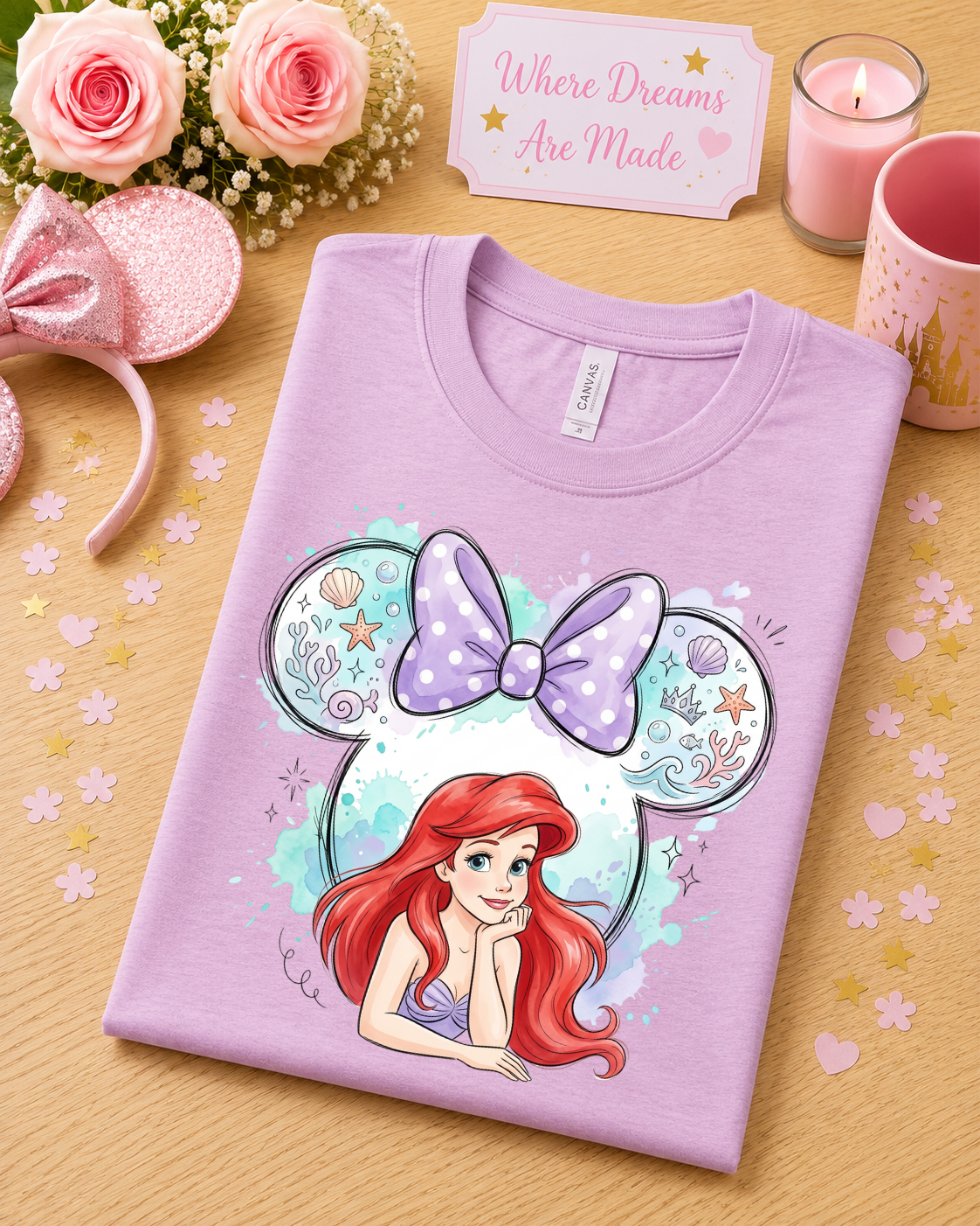 Mermaid Princess T Shirt