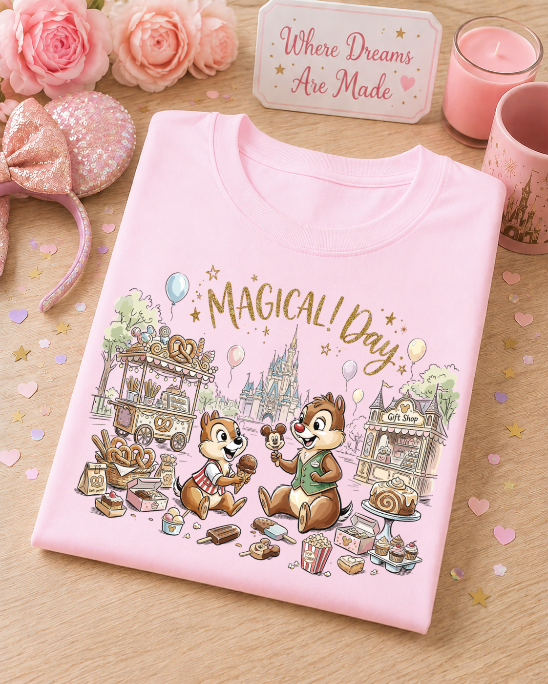 Magical Day Chipmunk T-Shirt