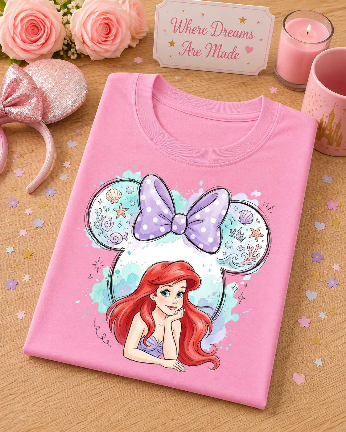 Mermaid Princess T Shirt