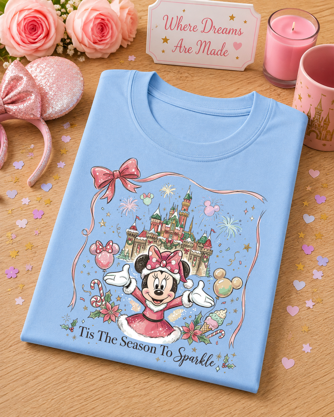 Tis The Season To Sparkle Mouse T Shirt