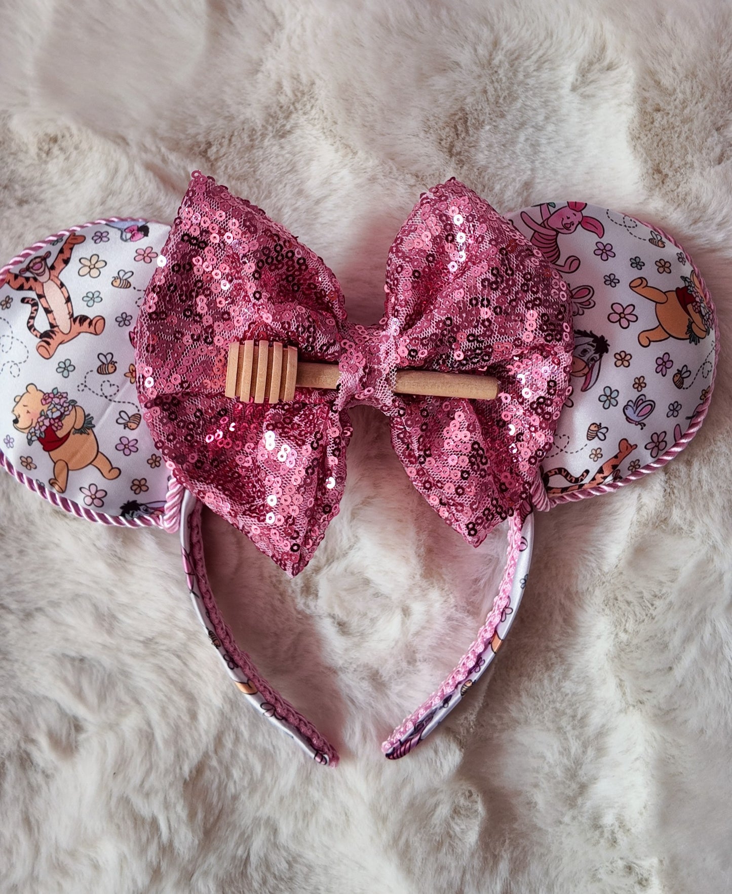 Pink Winnie The Pooh Minnie Ears