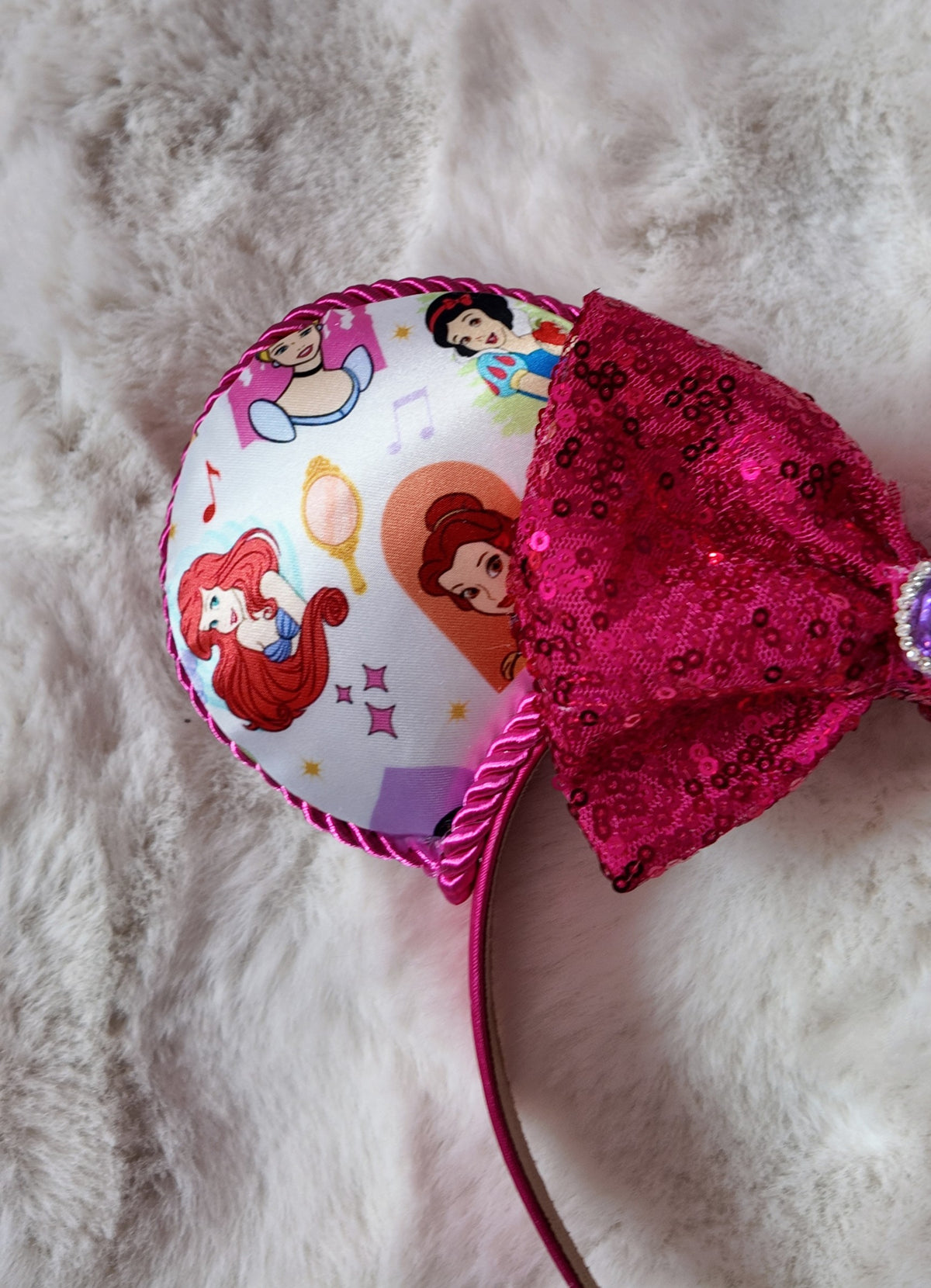 Pink Princess Mouse Ears