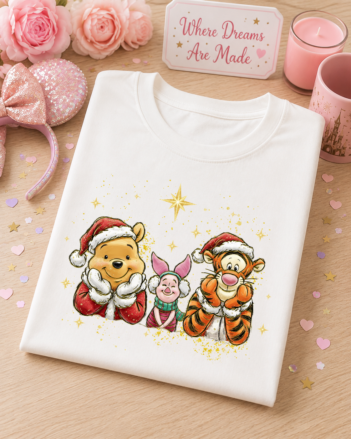 Woodland Friends Christmas T Shirt