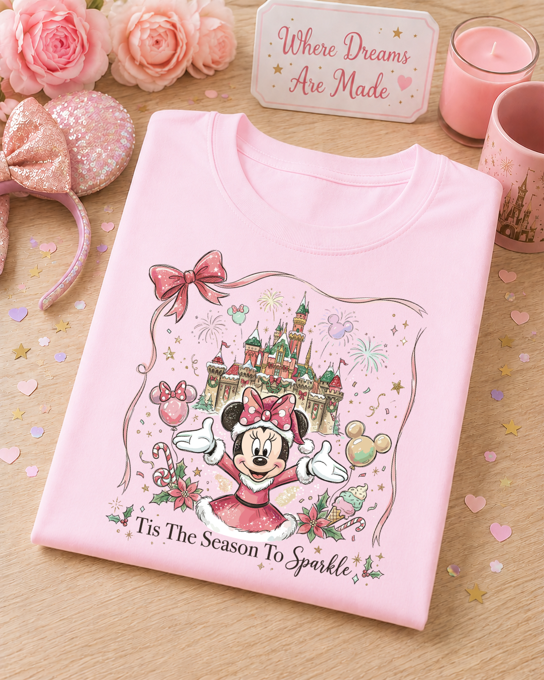 Tis The Season To Sparkle Mouse T Shirt