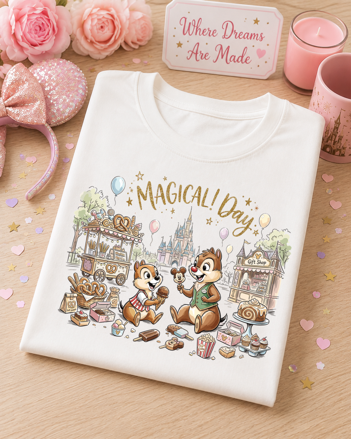 Magical Day Chipmunk T-Shirt