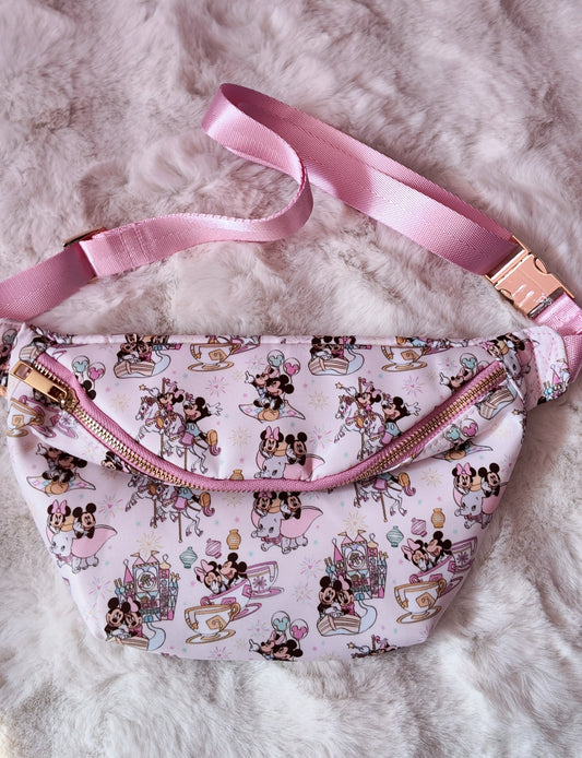 Pink Magic Kingdom Fanny Pack, Bum Bag